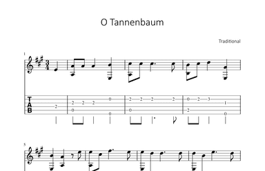 O Tannenbaum / O Christmas Tree (arr. Bettina Schipp)