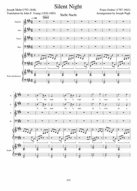 Silent Night (Choir)) (arr. Joseph Pugh)