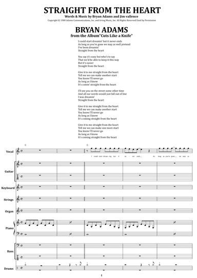 Straight From The Heart (arr. from68)