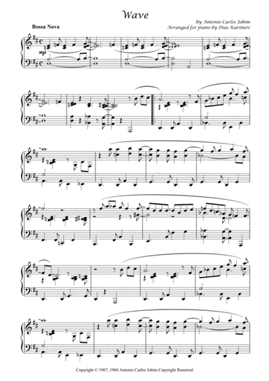 Wave (arr. Dias Karimov)