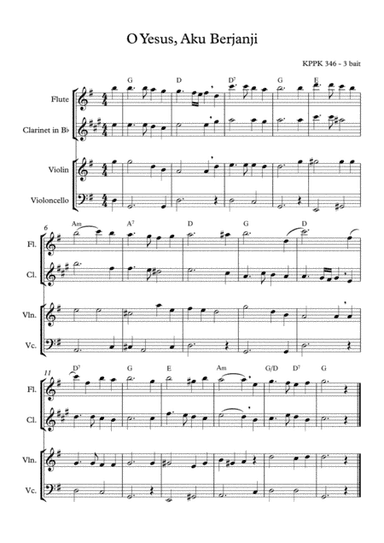 O, Jesus I Have Promised ('Angel's Story' Tune) (arr. Angie Wiranata)