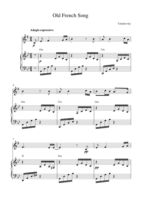 Old French Song (arr. Kaiserin Rebecca)