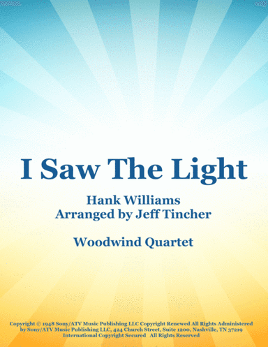 I Saw The Light (arr. Jeff Tincher)