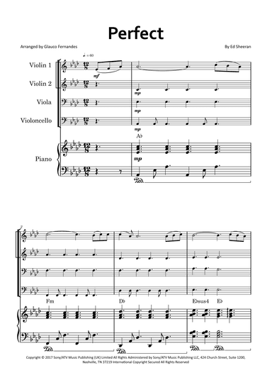 Perfect (arr. Glauco Fernandes)