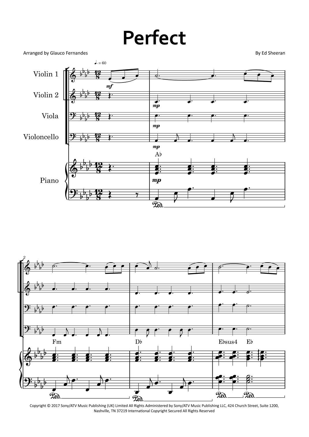 Perfect (arr. Glauco Fernandes)