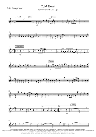 Cold Heart (pnau Remix) (arr. Matt Luff)