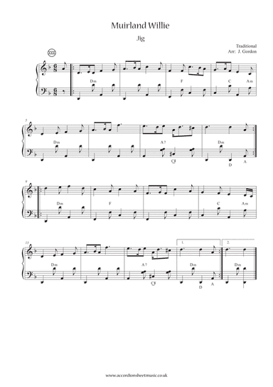 Muirland Willie (arr. Julia Gordon)