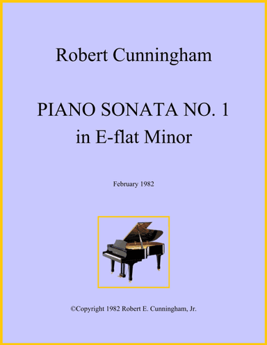 Piano Sonata No. 1