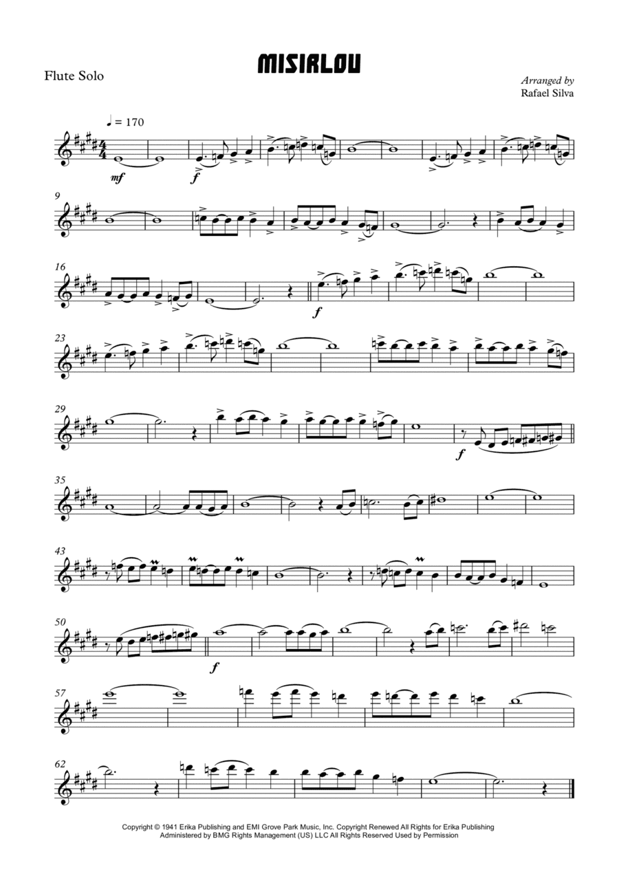 Misirlou (arr. Rafael Silva)