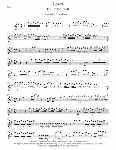 Lover (arr. Kevin Busse)