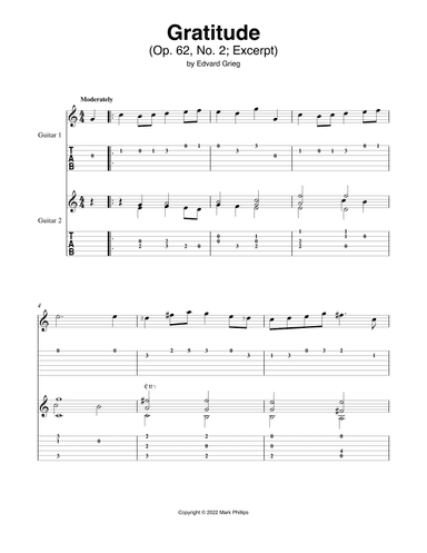 Gratitude (arr. Mark Phillips)