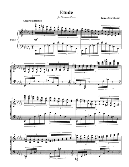 Etude in D-flat Major
