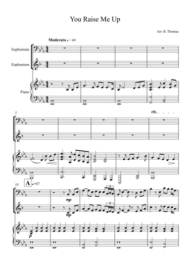 You Raise Me Up (arr. B. Thomas)
