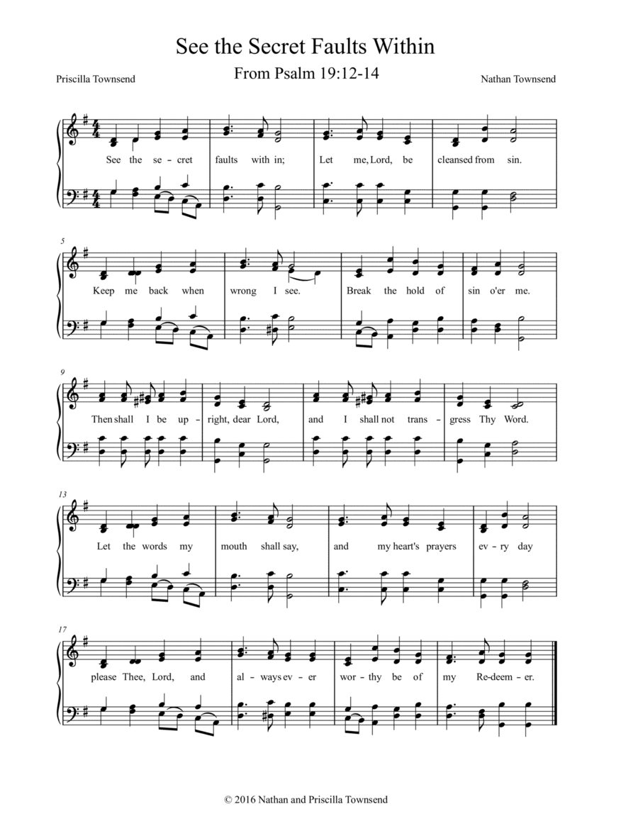 See the Secret Faults Within