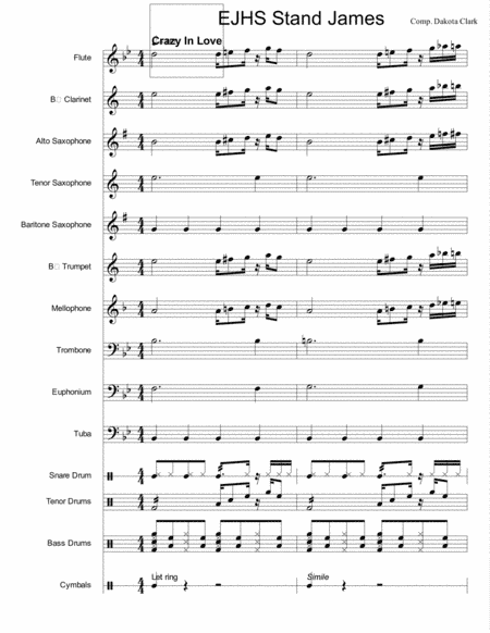 Stand Jams (arr. Dakota Clark)