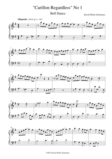 Carillon regardless - No 1 Bell Dance