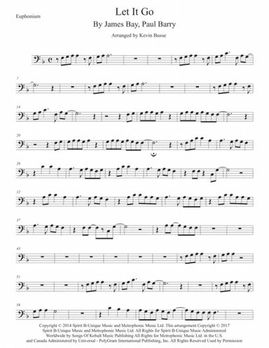 Let It Go (arr. Kevin Busse)