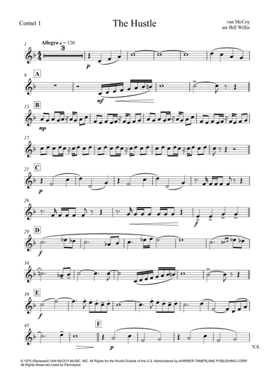 The Hustle (arr. Bill Willis)