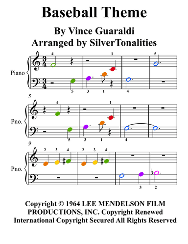 Baseball Theme (arr. SilverTonalities)