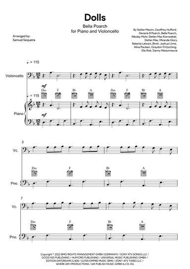 Dolls (arr. Samuel Sequeira)