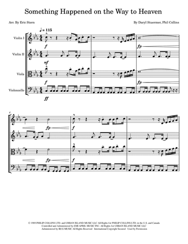 Something Happened On The Way To Heaven (arr. Eric Stern)
