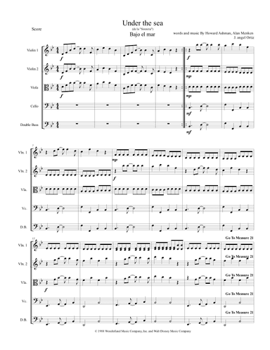 Under The Sea (arr. Angeluz ramwagmoz)