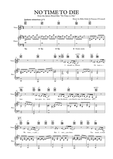 No Time To Die (arr. Merlin Sisko)