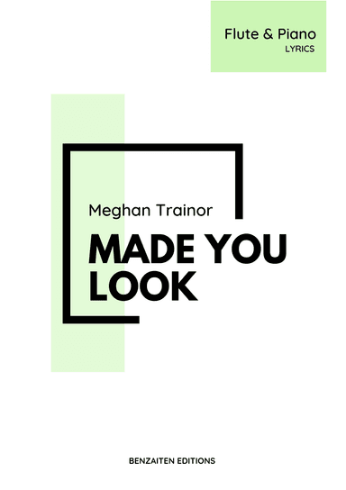 Made You Look (arr. Benzaiten Editions)