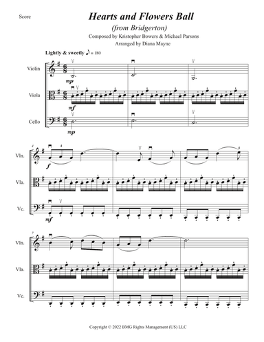 Hearts And Flowers Ball (arr. Diana Mayne)