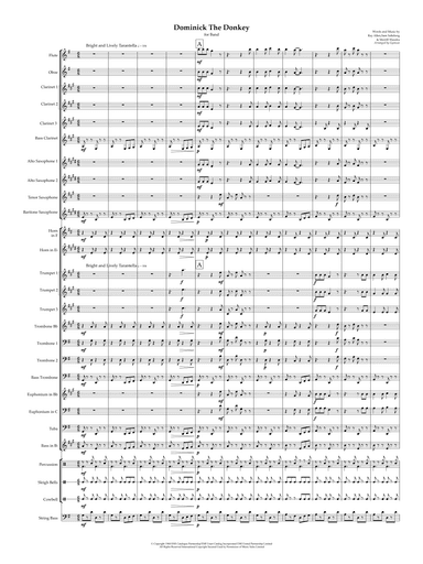 Dominick, The Donkey (arr. Gymzoo)