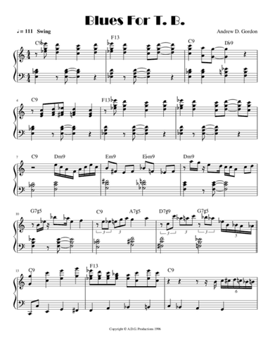 Blues For T.B.
