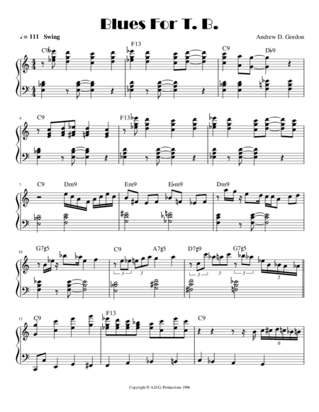 Blues For T.B.