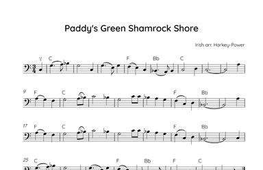 Paddy's Green Shamrock Shore (arr. Annie Harkey-Power)