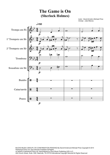 The Game Is On (arr. João Marcos Maciel)