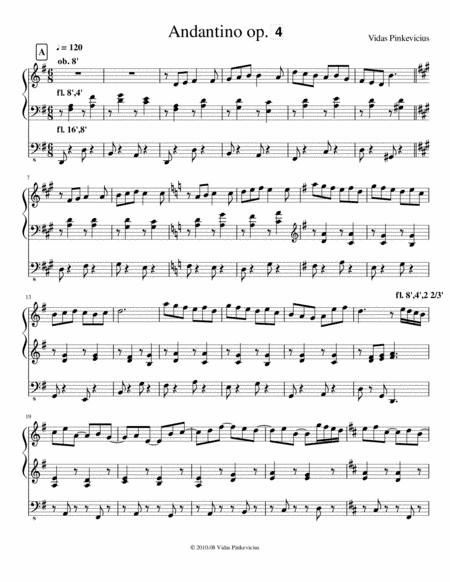 Andantino, Op. 4 (2010)