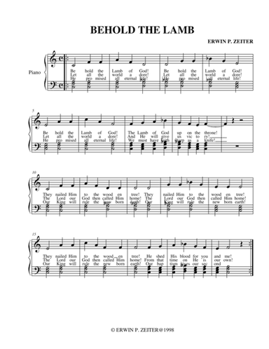 BEHOLD THE LAMB