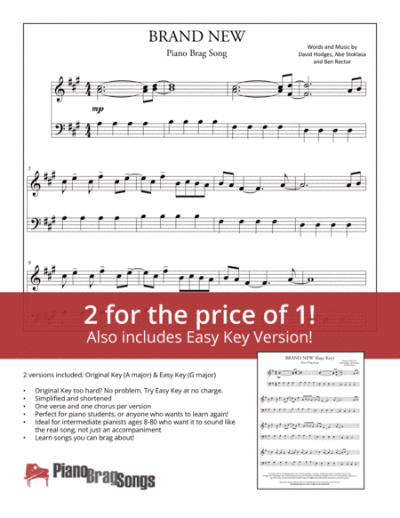 Brand New (arr. Jared Johnson)