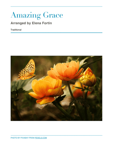 Amazing Grace (arr. Arranged by Elena Fortin)