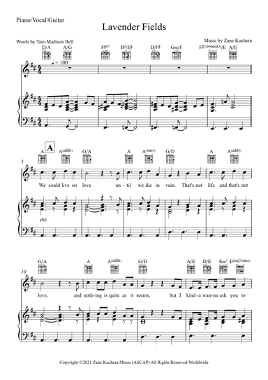 Lavender Fields (A Skeptic's Love Song)