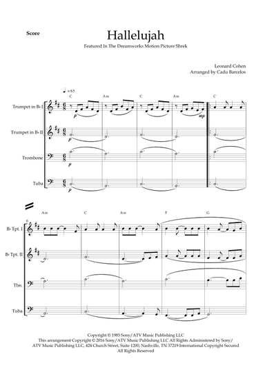 Hallelujah (arr. Cadu Barcelos)