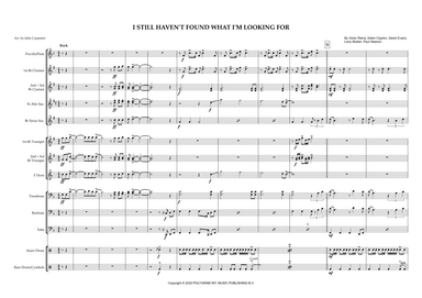 Still Haven't Found What I'm Looking For (arr. John Carpenter)