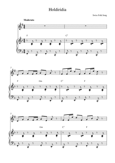 Holdiridia (arr. Kaiserin Rebecca)