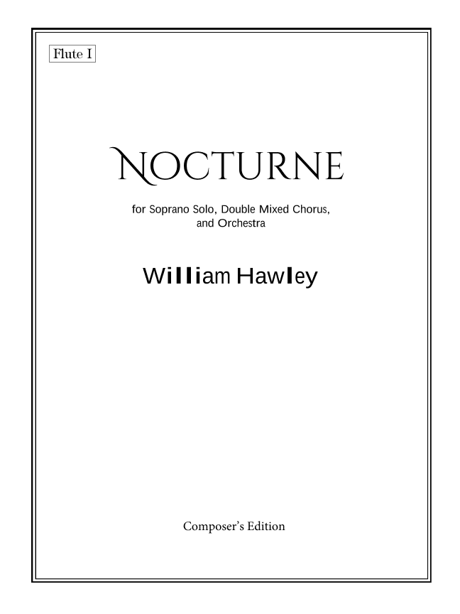 Nocturne (Set of Orchestral Parts)