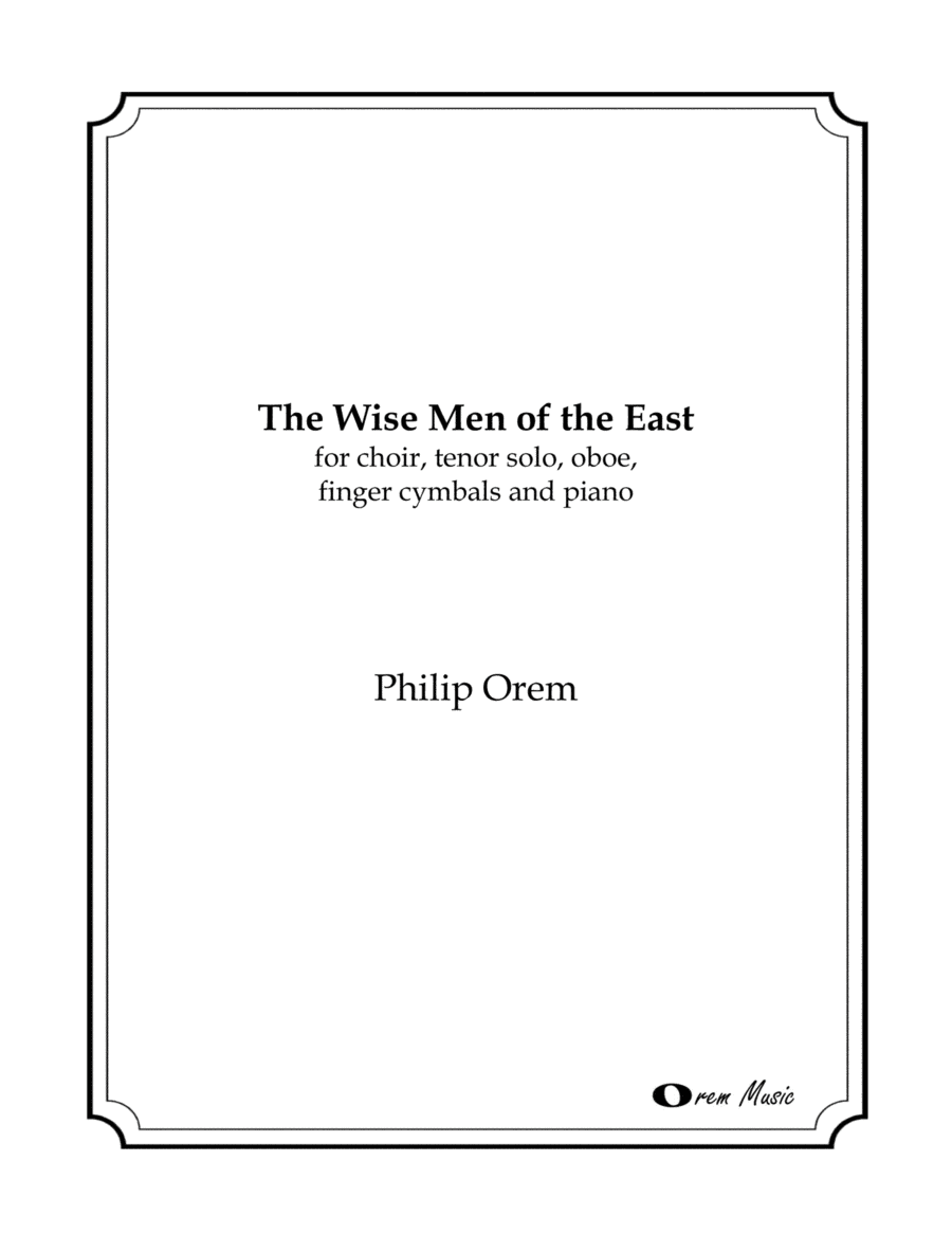 The Wise Men of the East