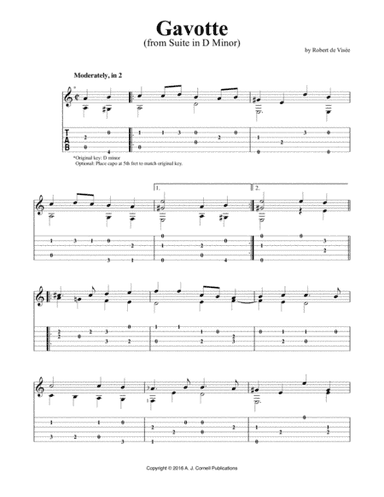 Suite in D Minor: "Gavotte" (arr. Mark Phillips)