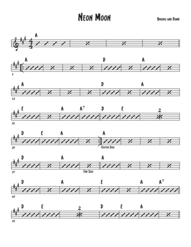 Neon Moon (arr. David M Fagnant)