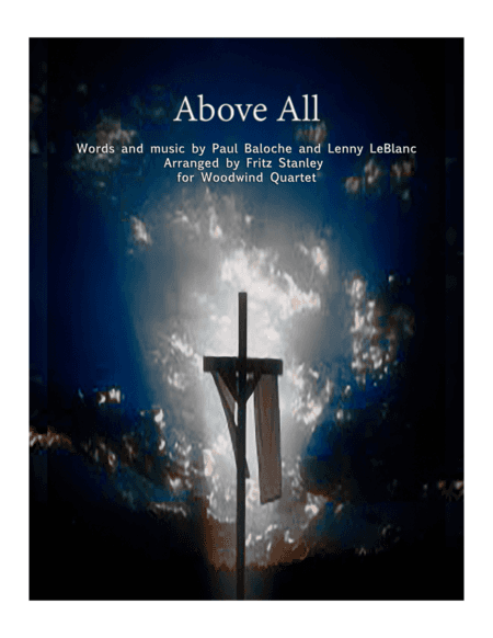 Above All (arr. Fritz Stanley)