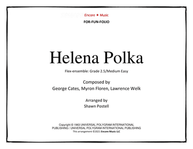 Helena Polka (arr. Shawn Postell)