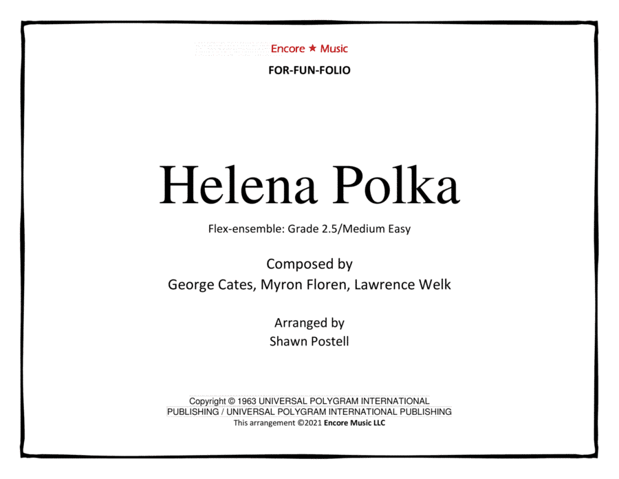 Helena Polka (arr. Shawn Postell)