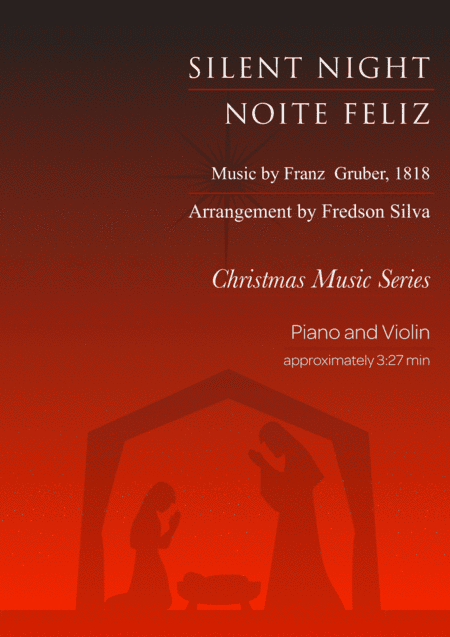 Silent Night for Piano and Violin (arr. Fredson Silva)
